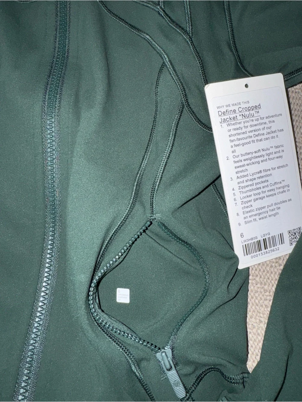 Lululemon define crop